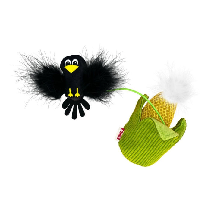 KONG Flingaroo Corny Bird Cat Toy 1ea/One Size - Petsplace.store