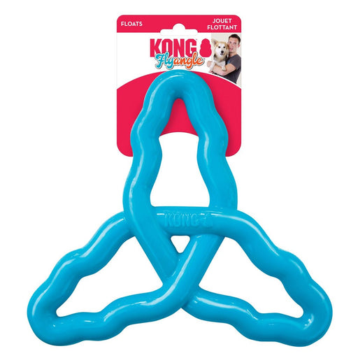 KONG Flyangle Assorted Floating Dog Toy Assorted 1ea/LG - Petsplace.store