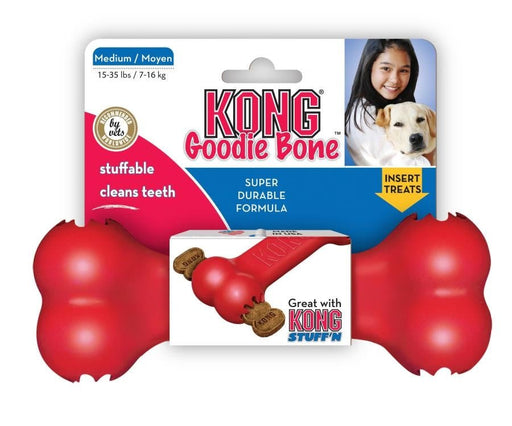 KONG Goodie Bone Dog Toy 1ea/MD - Petsplace.store