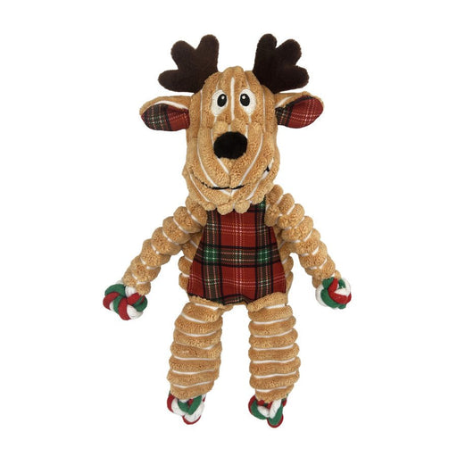 KONG Holiday Floppy Knots Reindeer Dog Toy 1ea/SM/MD - Petsplace.store