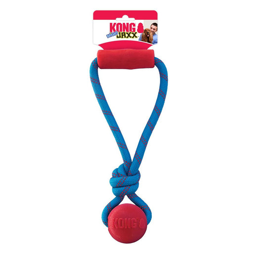 KONG Jaxx Brights Tug with Ball Dog Toy Assorted 1ea/MD - Petsplace.store