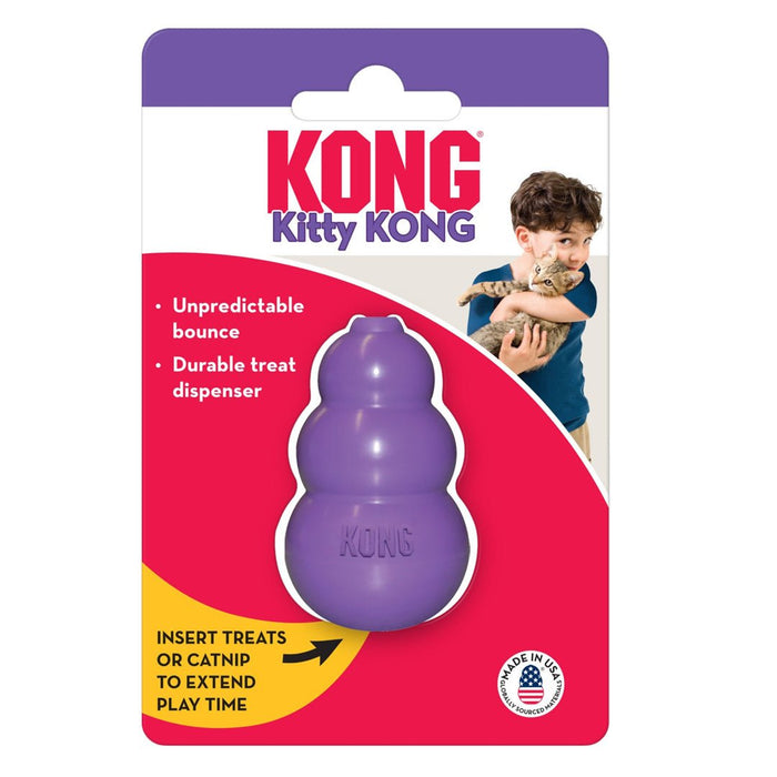 KONG Kitty Catnip Toy Purple 1ea/One Size - Petsplace.store