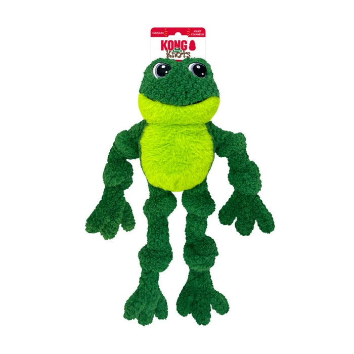 KONG Knots Frog Dog Toy 1ea/LG/XL - Petsplace.store