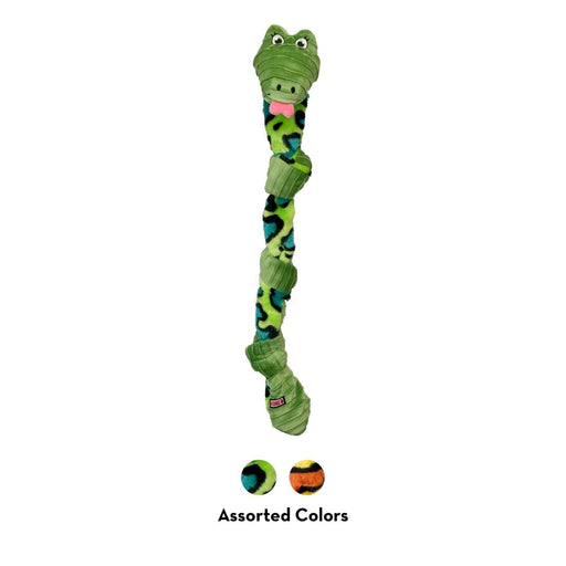 KONG Knots Snake Assorted Dog Toy 1ea/MD/LG - Petsplace.store