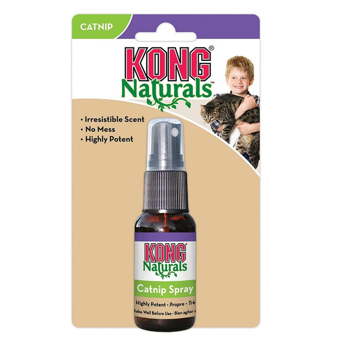 KONG Natural Catnip Spray 1ea/1.4 oz - Petsplace.store