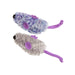 KONG Refillables Catnip Purple and Frosty Mice Cat Toy Purple, Frosty Grey 1ea/One Size, 2 pk - Petsplace.store