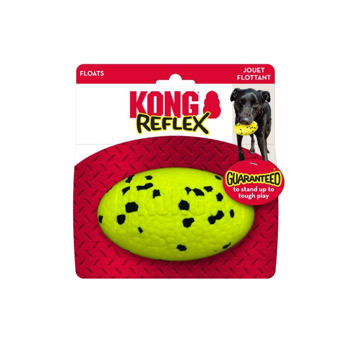 KONG Reflex Football Dog Toy 1ea/MD/LG - Petsplace.store