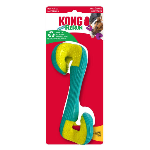 KONG Rerun Whoosh Bone Dog Toy Assorted 1ea/MD/LG - Petsplace.store