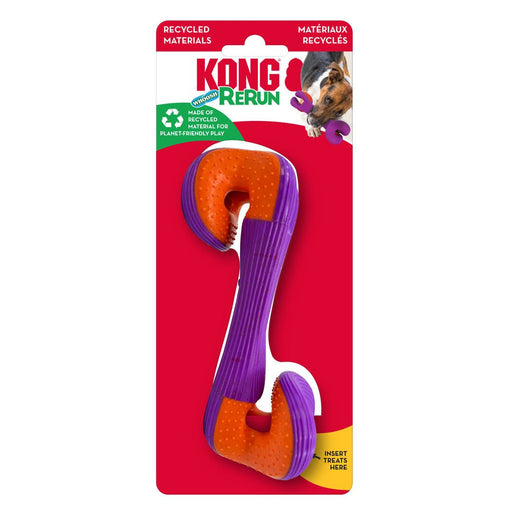 KONG Rerun Whoosh Bone Dog Toy Assorted 1ea/SM/MD - Petsplace.store