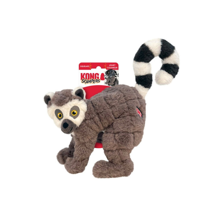 KONG Scampers Dog Toy Lemur, 1ea/MD - Petsplace.store