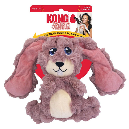 KONG Scrumplez Dog Toy Bunny 1ea/MD - Petsplace.store