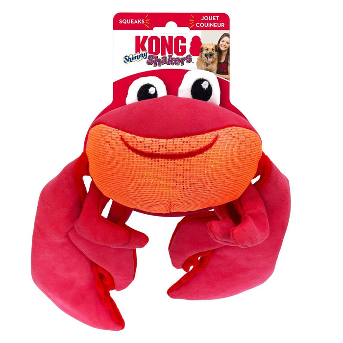 KONG Shakers Shimmy Dog Toy Crab 1ea/MD - Petsplace.store