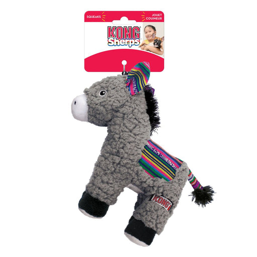 KONG Sherps Dog Toy Donkey 1ea/MD - Petsplace.store