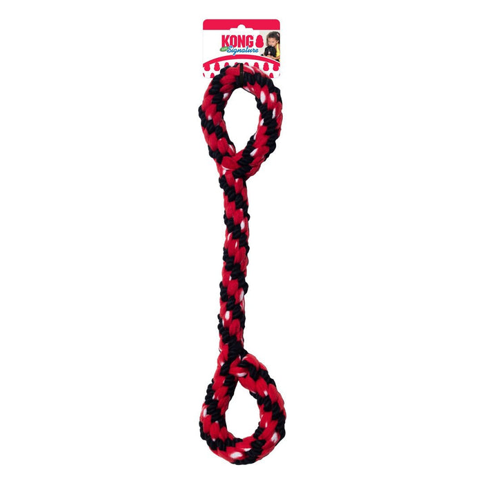 KONG Signature Rope Double Tug Dog Toy 1ea/22in - Petsplace.store