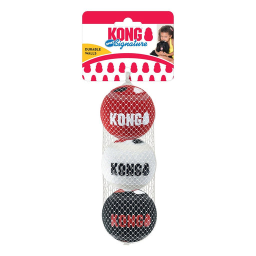 KONG Signature Sport Balls Dog Toy 1ea/MD, 3 pk - Petsplace.store