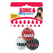 KONG Signature Sport Balls Dog Toy 1ea/XS, 3 pk - Petsplace.store