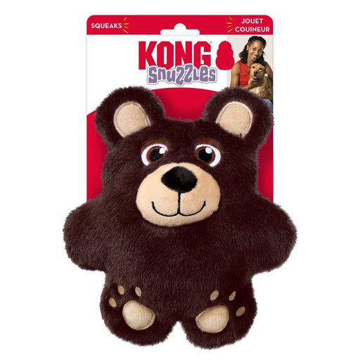 KONG Snuzzles Dog Toy Bear 1ea/MD - Petsplace.store