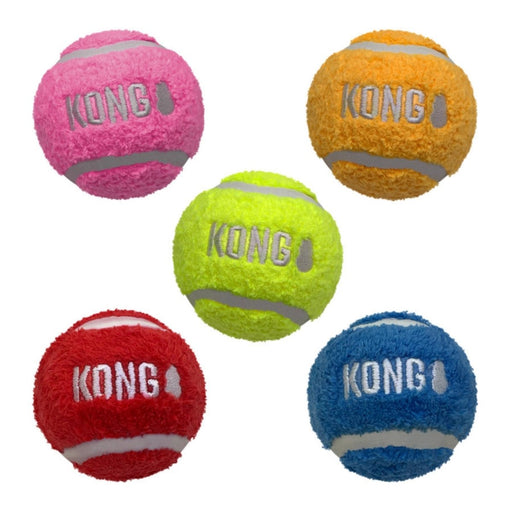 KONG Sport Softies Balls Dog Toy Assorted, 1ea/LG, Bulk - Petsplace.store