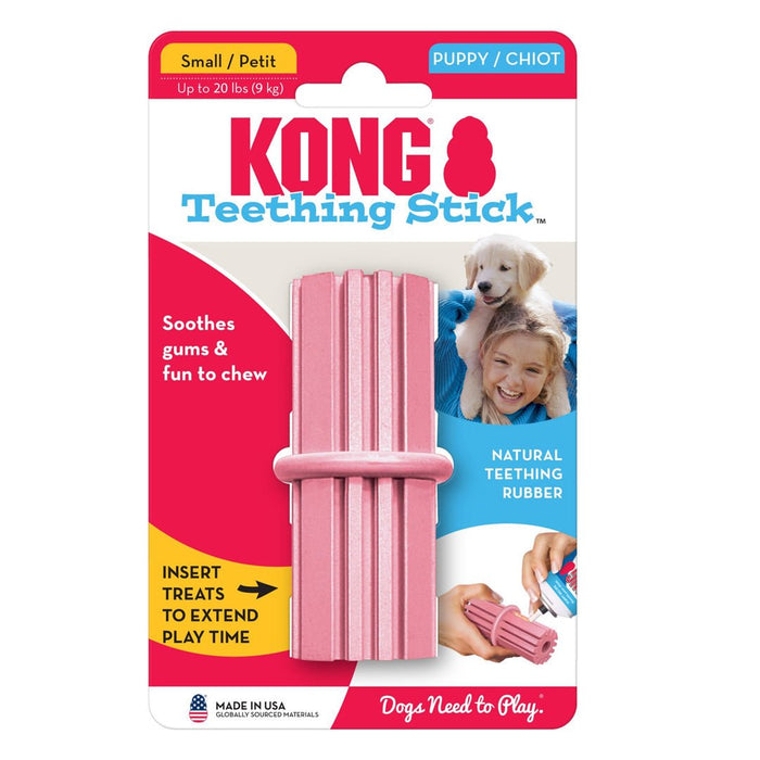 KONG Teething Stick Puppy Toy Assorted 1ea/SM - Petsplace.store