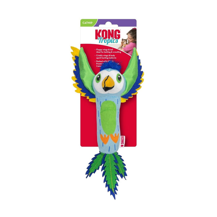 KONG Tropics Bird Cat Toy Assorted, 1ea/One Size - Petsplace.store