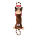 KONG Tugger Knots Moose Dog Toy Brown 1ea/MD/LG - Petsplace.store