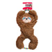 KONG Tuggz Dog Toy Sloth Brown 1ea/XL - Petsplace.store