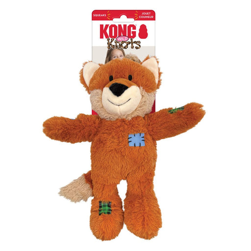 KONG Wild Knots Dog Toy Fox 1ea/MD/LG - Petsplace.store