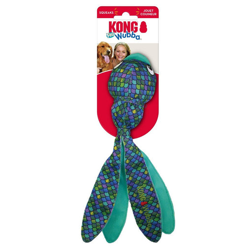 KONG Wubba Finz Dog Toy Blue 1ea/SM - Petsplace.store