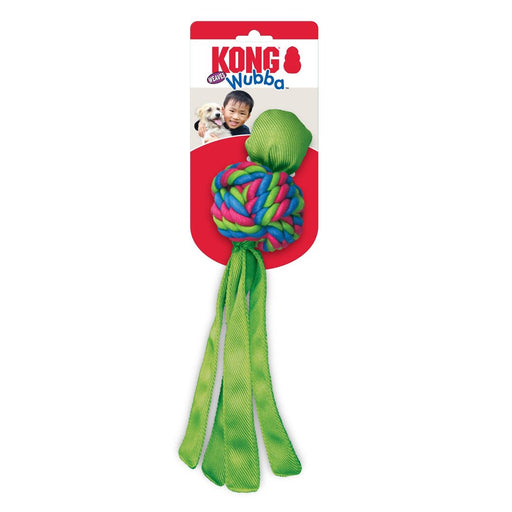 KONG Wubba Weaves with Rope Dog Toy Assorted 1ea/LG - Petsplace.store