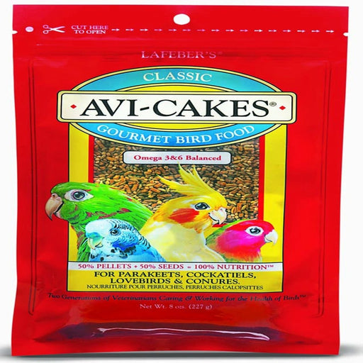 Lafeber Company Classic Avi - Cakes Parakeet & Cockatiel Treat 1ea/8 oz - Petsplace.store