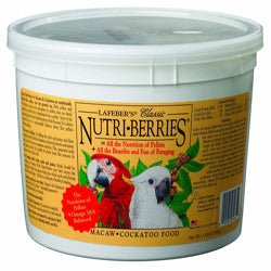 Lafeber Company Classic Nutri - Berries Macaw & Cockatoo Food 1ea/3.5 lb - Petsplace.store