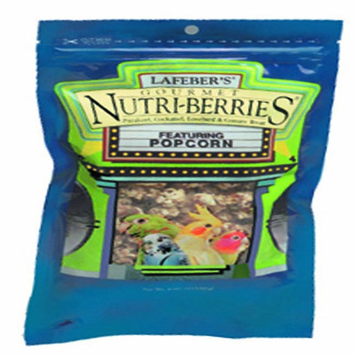 Lafeber Company Nutri - Berries Popcorn Cockatiel Treat 1ea/4 oz - Petsplace.store