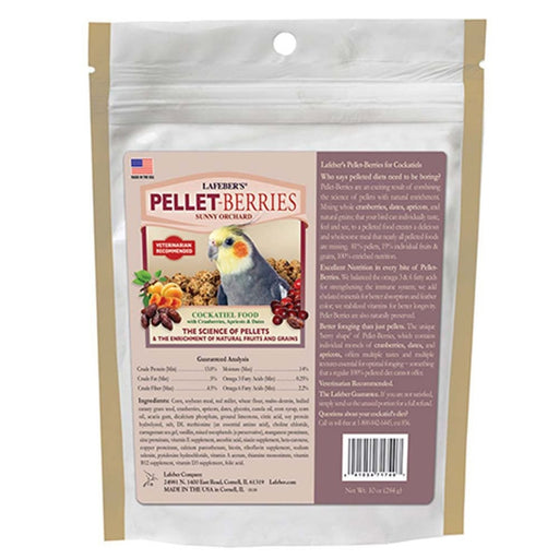 Lafeber Company Pellet - Berries Sunny Orchard Cockatiel Food 1ea/10 oz - Petsplace.store