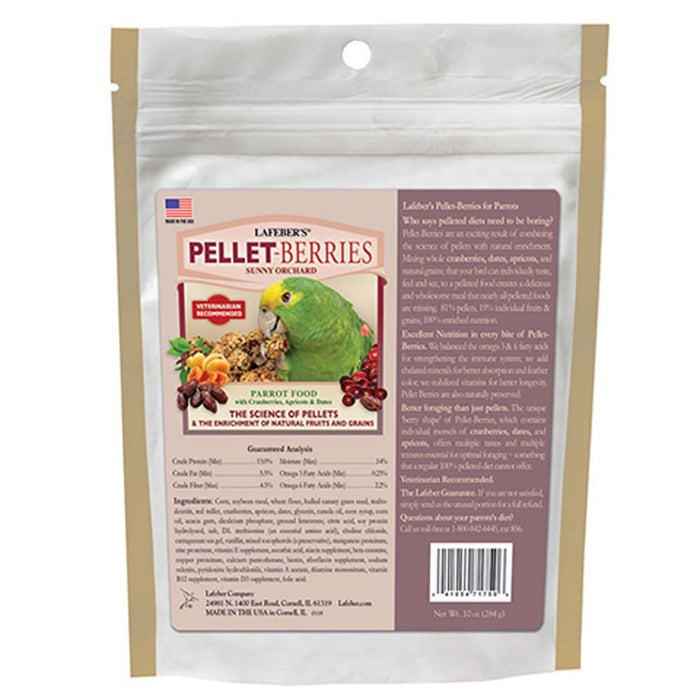 Lafeber Company Pellet - Berries Sunny Orchard Parrot Food 1ea/10 oz - Petsplace.store