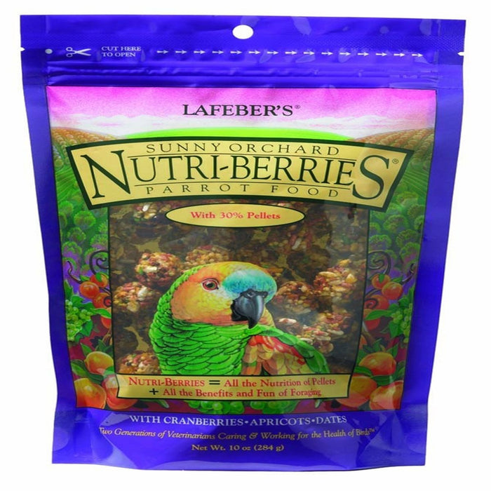 Lafeber Company Sunny Orchard Nutri - Berries Parrot Food 1ea/10 oz - Petsplace.store