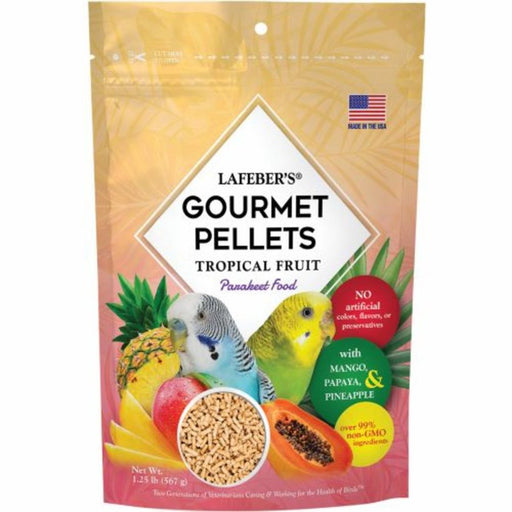 Lafeber Company Tropical Fruit Gourmet Pellets Parakeet Bird Food 1ea/1.25 lb - Petsplace.store