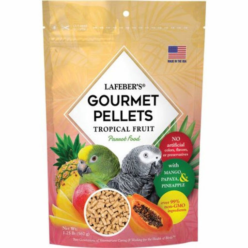 Lafeber Company Tropical Fruit Gourmet Pellets Parrot Bird Food 1ea/1.25 lb - Petsplace.store