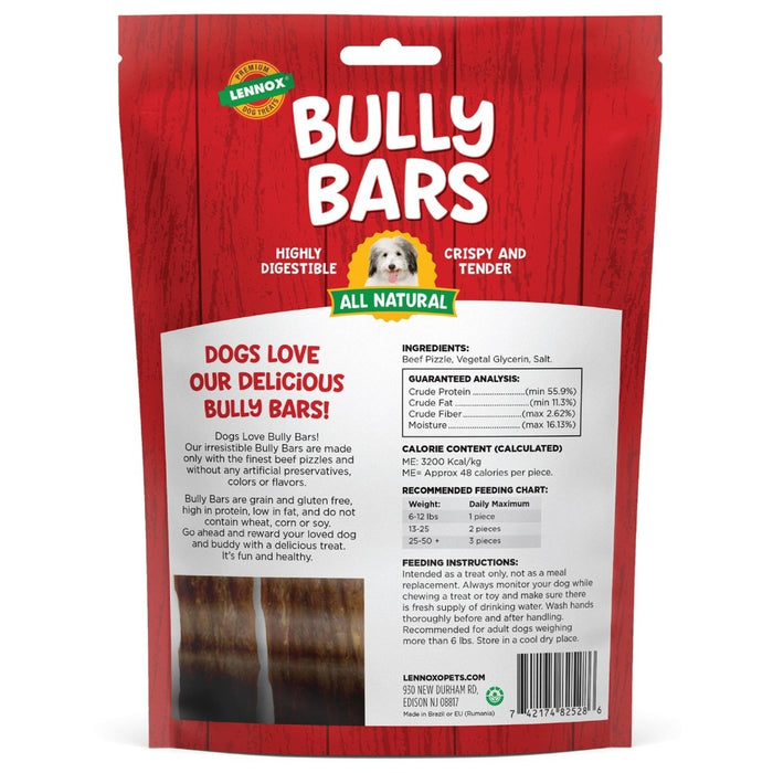 Lennox Dog 4" 7.07oz. Bully Bars - Petsplace.store