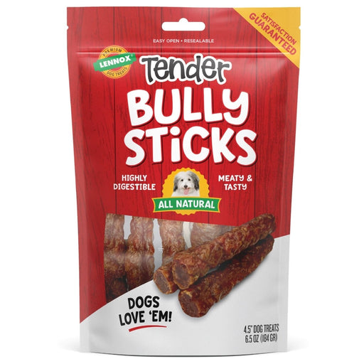 Lennox Tender Dog 4" 6.5oz. Bully Sticks - Petsplace.store