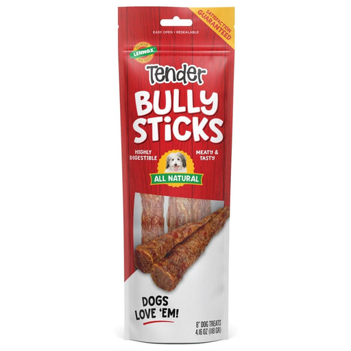 Lennox Tender Dog 8" Bully Sticks 4.16oz. - Petsplace.store