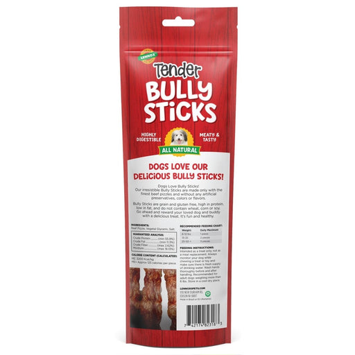 Lennox Tender Dog 8" Bully Sticks 4.16oz. - Petsplace.store