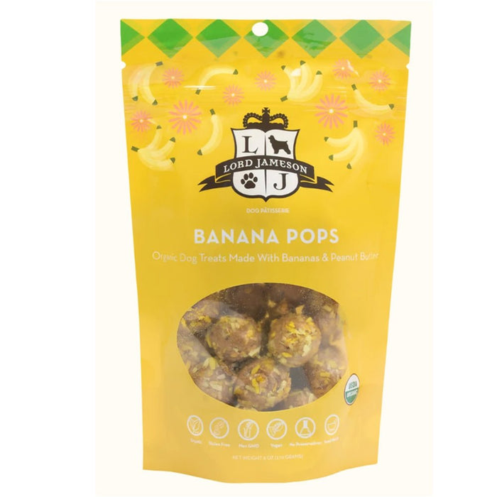 Lord Jameson Dog Banana Pops 6oz. - Petsplace.store