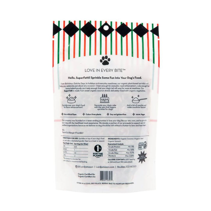 Lord Jameson Dog Holiday Superfetti 3Oz - Petsplace.store