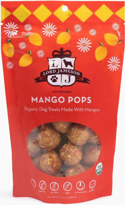 Lord Jameson Dog Mango Pops 6oz. - Petsplace.store