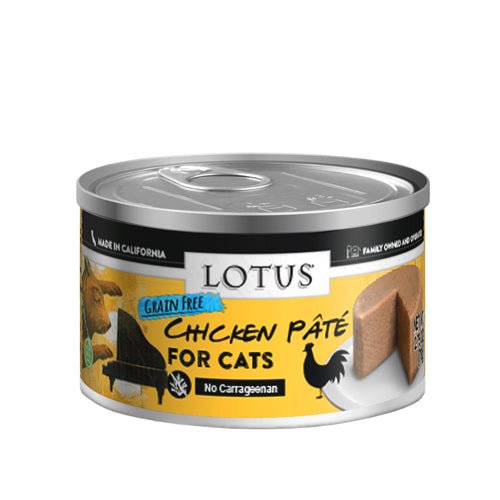 Lotus Cat Grain Free Chicken Pate 5.3oz. (Case of 24) - Petsplace.store