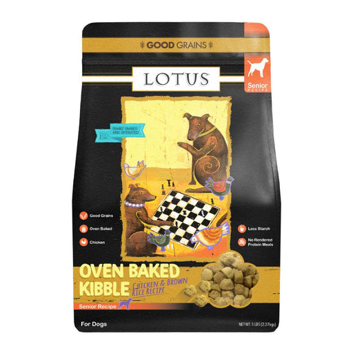 Lotus Dog Senior Chicken 5Lb - Petsplace.store