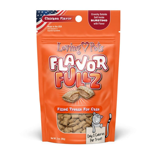 Loving Pets Flavorfullz Filled Cat Treats Chicken, 1ea/3 oz - Petsplace.store