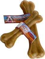 Loving Pets Pressed Rawhide Bone Dog Treat 4 in (Case of 25) - Petsplace.store