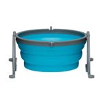 Loving Pets Travel Dog Bowl Blue 1ea/LG - Petsplace.store