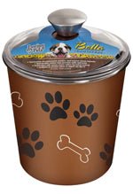 Loving Pets Treat Canister Copper 1ea - Petsplace.store